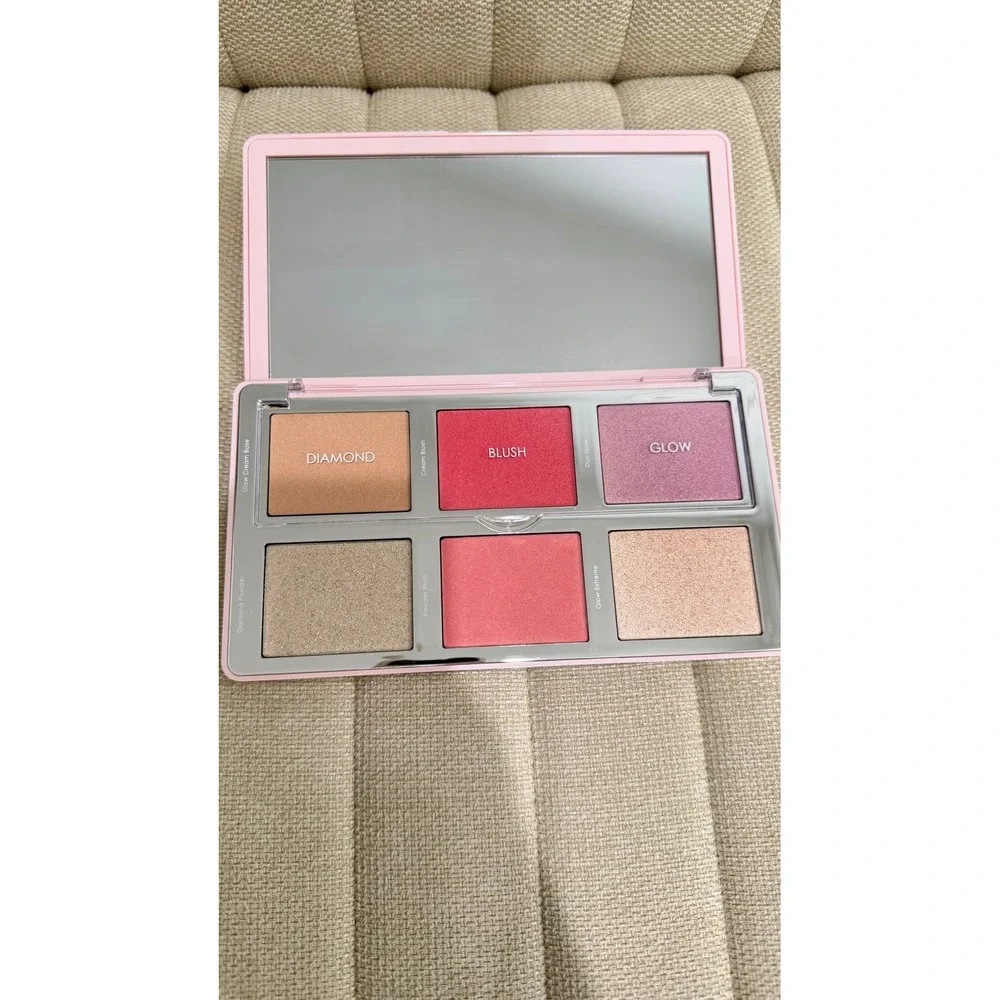 Natasha Denona Diamond & Blush Palette 01 Darya 6-Pan Highlighting Blush Palette